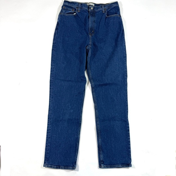Abercrombie The 90s Straight Ultra High Rise Jeans Curve Love - Picture 1 of 8